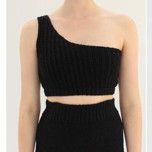 Nwot Beklina Boucl Knit Uno Black M/L